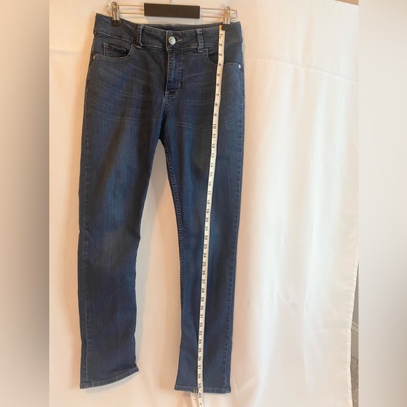 Riders by Lee Curvy Fit Stretch Dark Wash Skinny Jeans - Picture 4 of 11